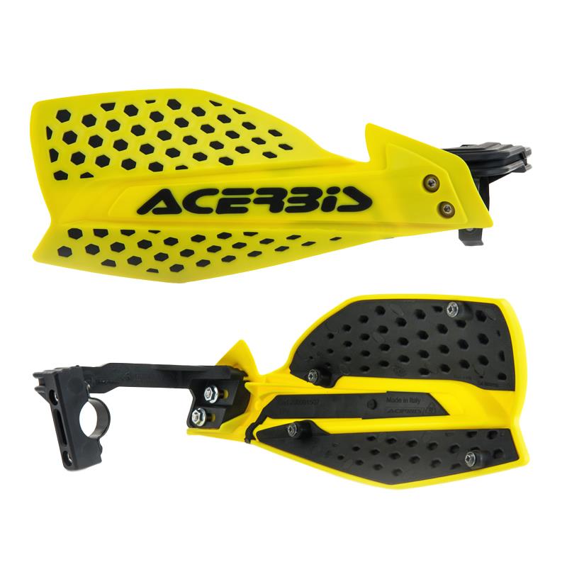Acerbis X-Ultimate MX Handguards Kit Yellow Black TM EN MX